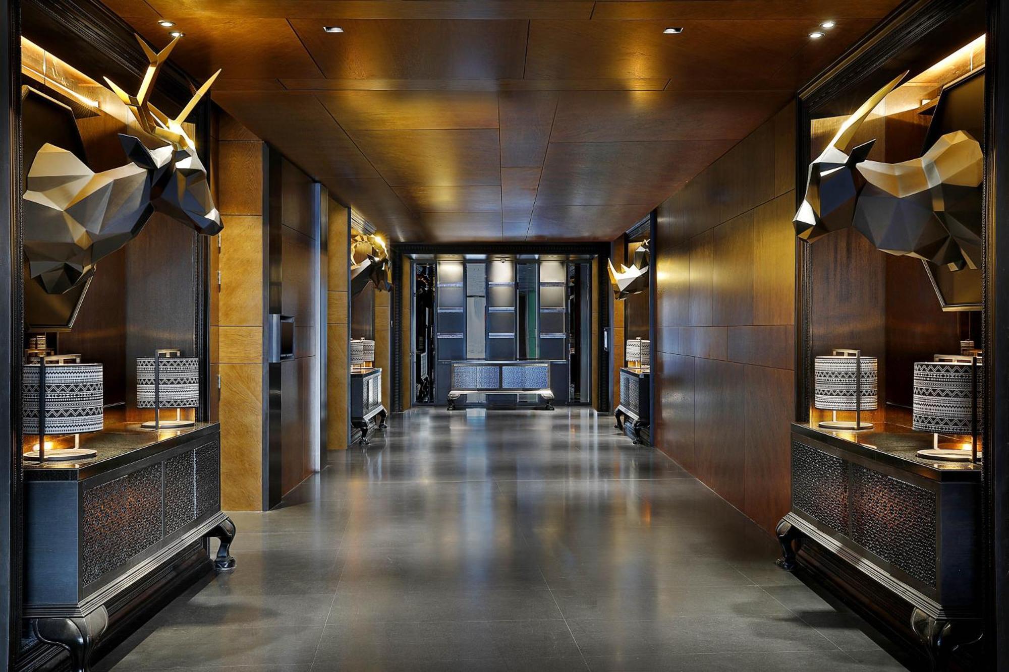 ดับเบิลยู มัสกัต Hotel ภายนอก รูปภาพ The elevator lobby
